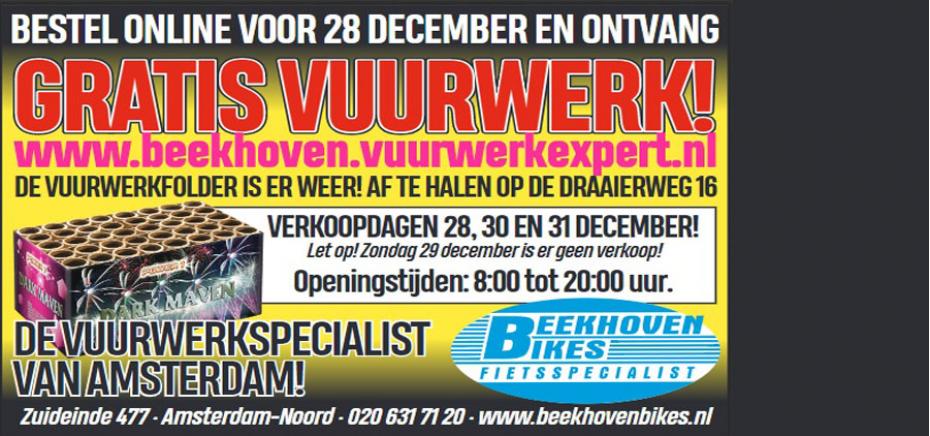 Bestel nu uw vuurwerk!